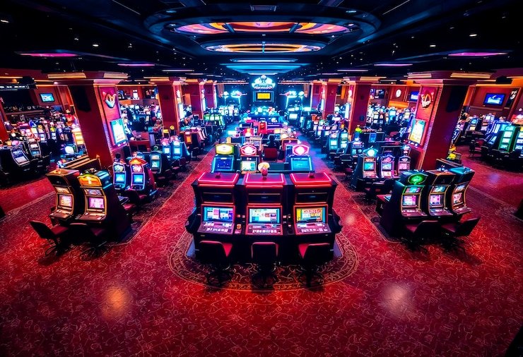 Live baccarat dealer studio with multi-camera feed on ciputra slot mobile
